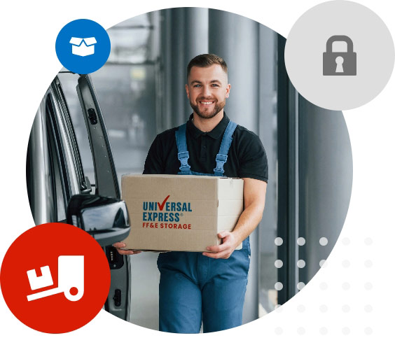O nas - Universal Express FF&E Storage